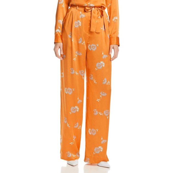 Equipment Pants & Jumpsuits Equipment Evonne Silk Print Wide Leg